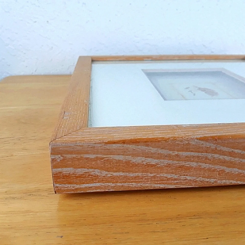 AFRICAN GRASSES  Home Decor Wall Art Oak Frame Madagascar Botanical